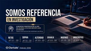 La UPS destaca con seis revistas científicas en Journal Citation Reports 2026